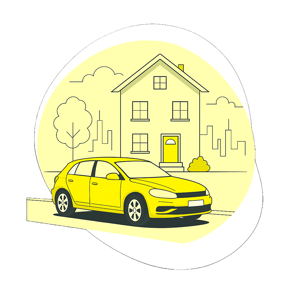 Illustration - Stellplatz